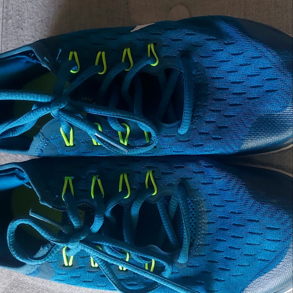 Nike # Blue Athletic Running Shoes